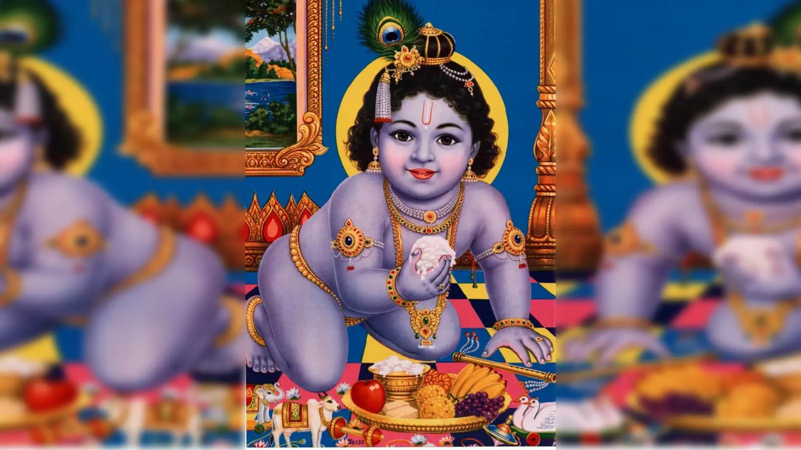 Butterkrishna.  (Foto: aus der Sammlung von Eva-Maria Glasbrenner)