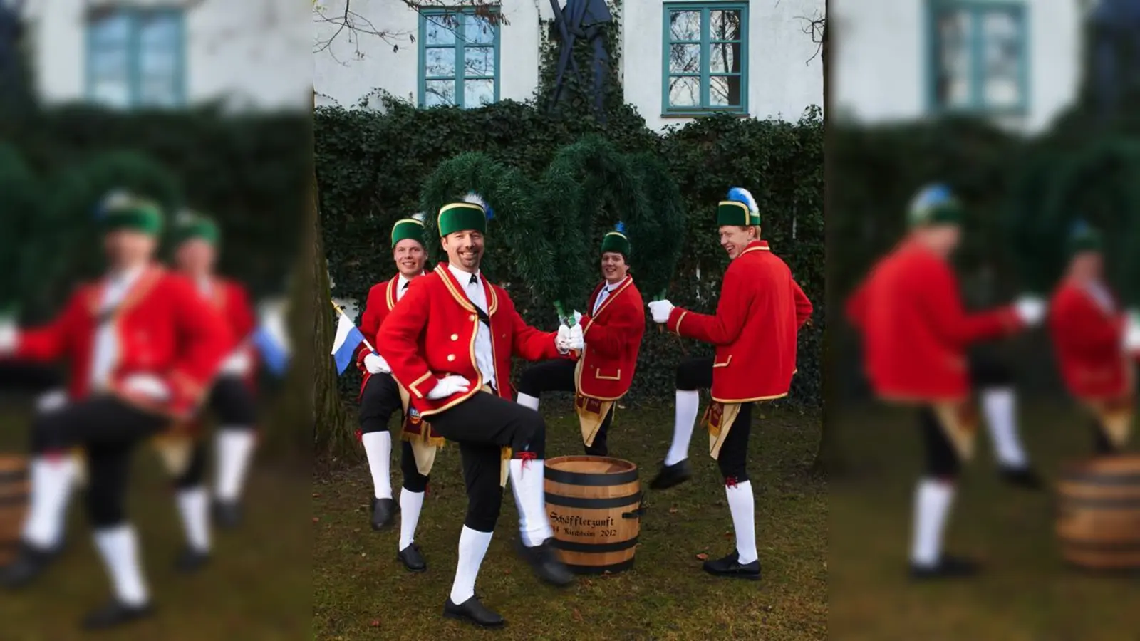 Am Sonntag, 5. Februar, tanzen die Kirchheimer Schäffler auch in Zorneding.	 (Foto: VA)