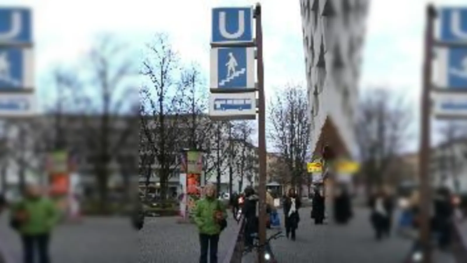 Dagmar Püschel auf der anderthalbjährigen Suche nach den Ursachen für den ominösen U-Bahn-Lärm am Hohenzollernplatz. (Fotos: lix)