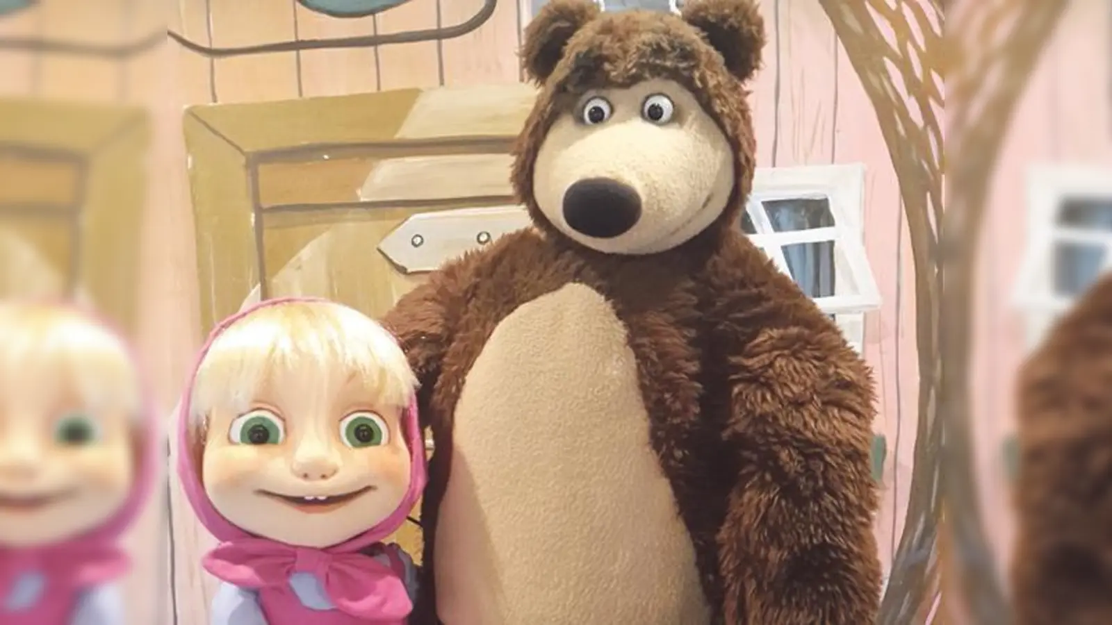 Das Bilderbuchtheater präsentiert die wunderbare Geschichte »Mascha und der Bär« im Truderinger Theaterzelt.	 (Foto: VA)