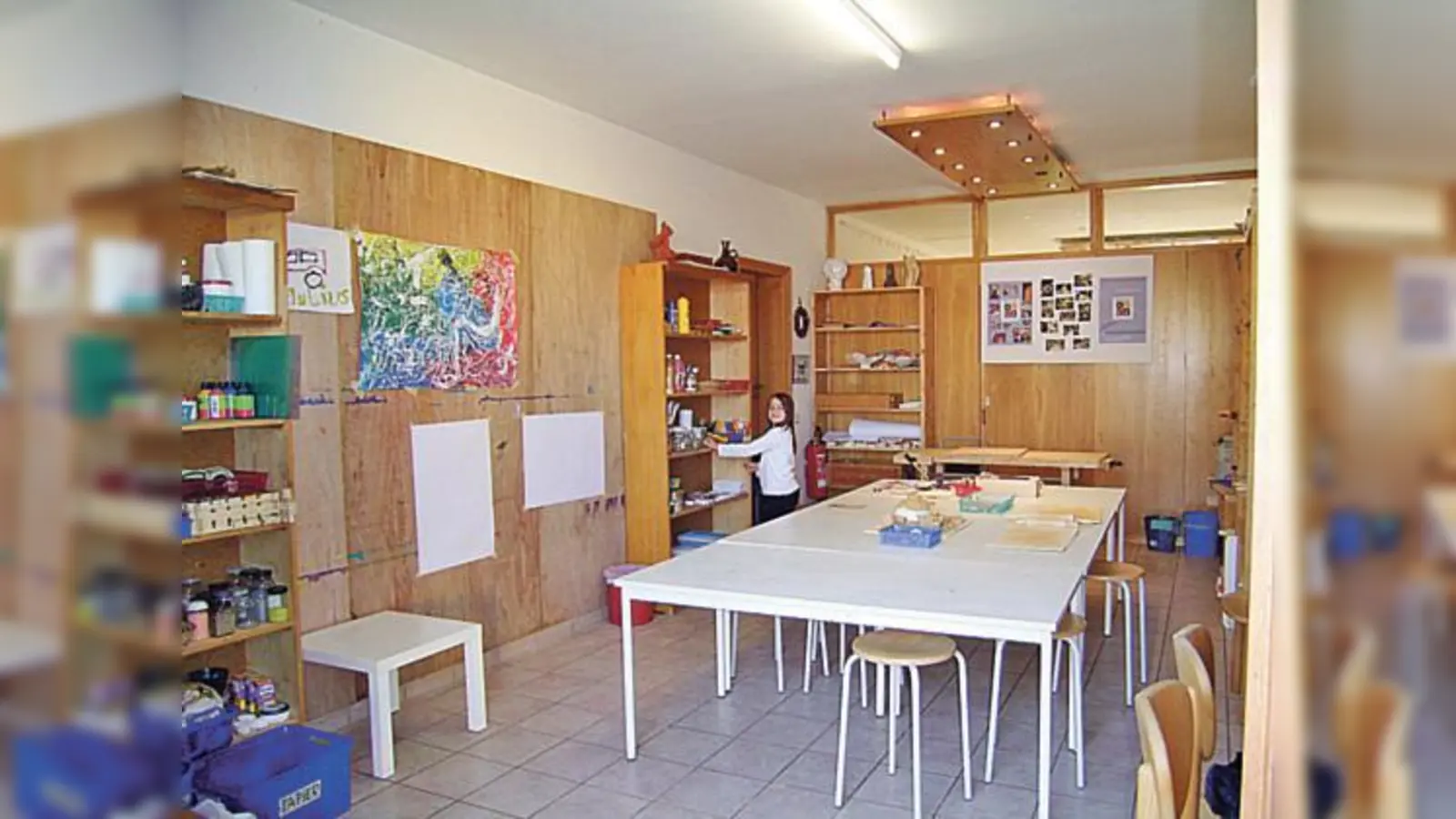 In der Montessori-Kinderwerkstatt können sich die Kinder kreativ ausleben.  (Foto: VA)