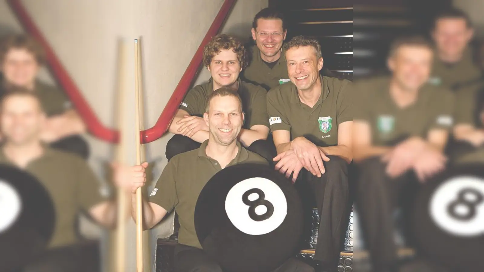 Weiter auf Erfolgskurs. Die Spieler des UPBC College Markt  (Foto: Thomas Deuter, Alex Guch, Moritz Reindl und Hannes Dorsch. 	Foto:Walter Daschner)