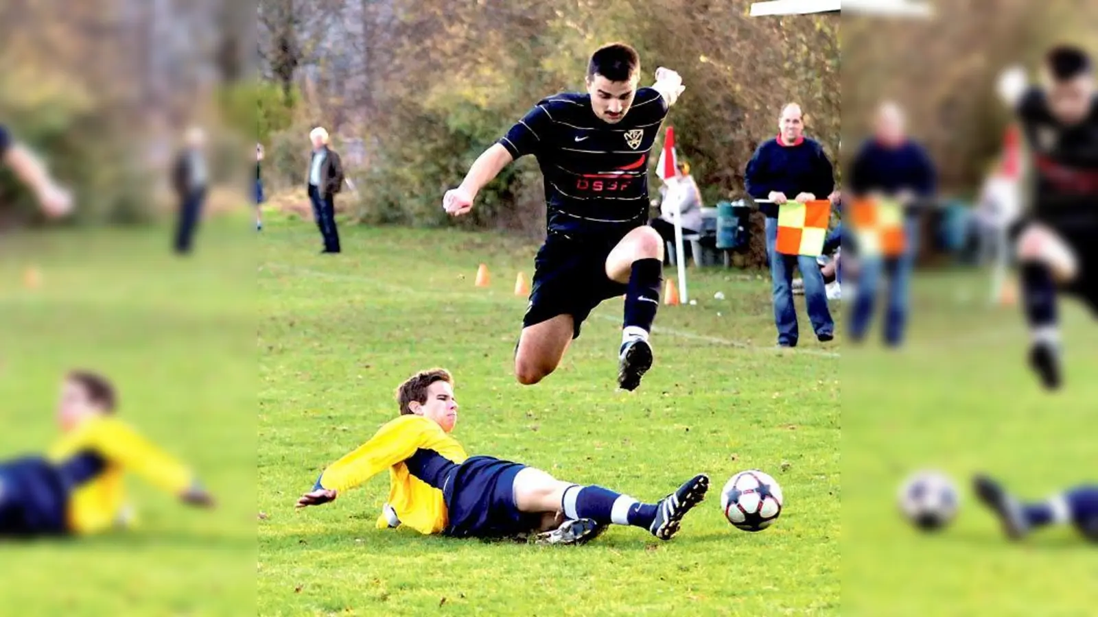 Birol Reis war der Schütze zum 1:0 für den FC Rot Weiß Oberföhring. 				 (Foto: VA)