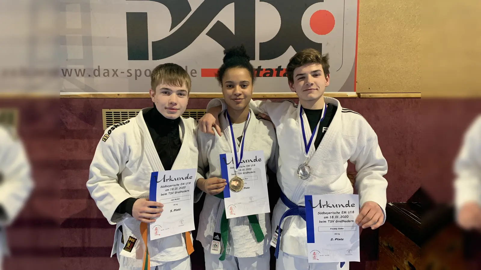 Jan Koller, Sonja Berr und Freddy Sabo vom TSV Grafing (von links).  (Foto: Gabi Sabo)