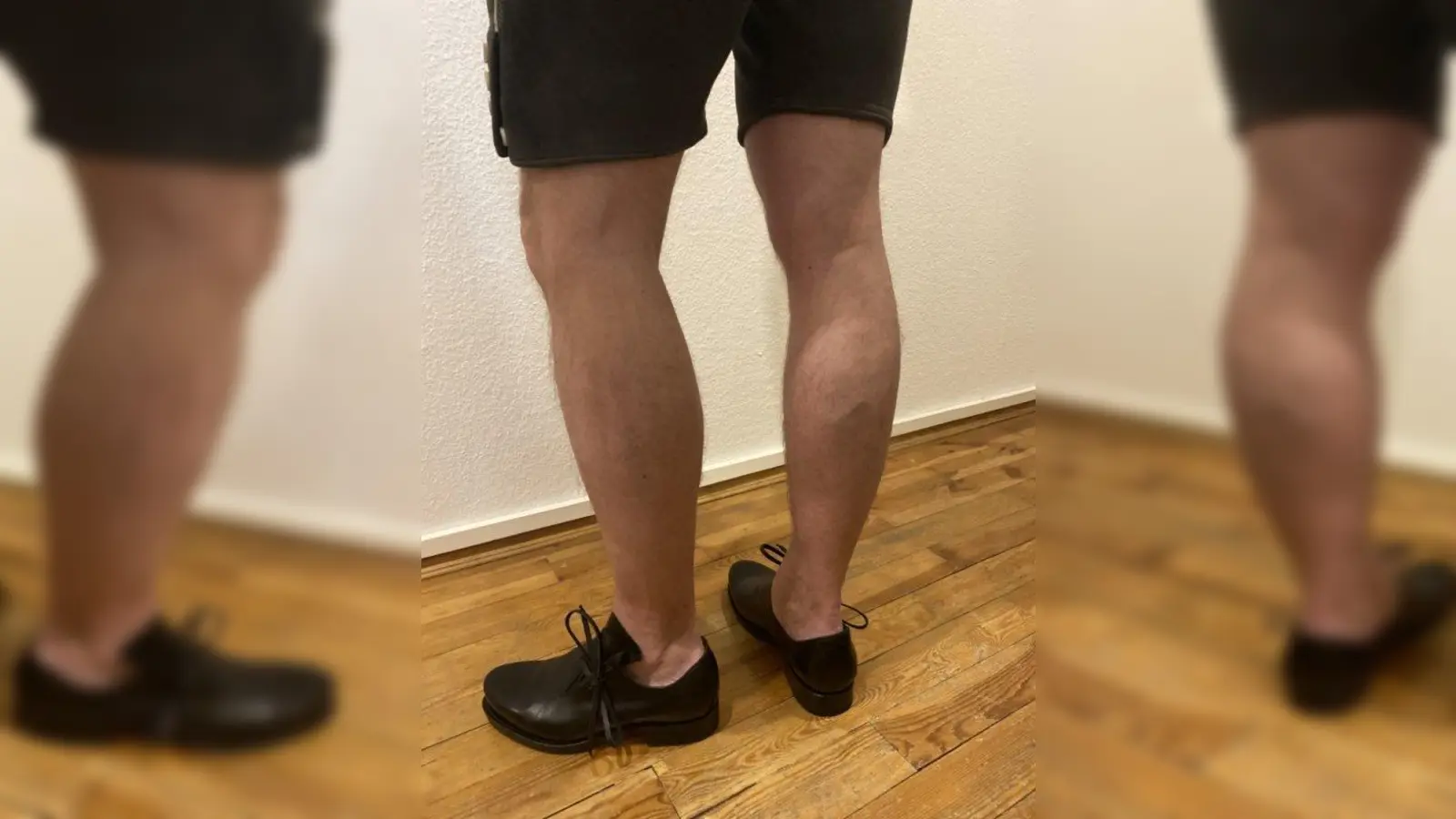 „Anbei ein paar Fotos meiner Waden, in Preußen 30 Jahre „angezüchtet“ und seit 24 Jahren in Oberbayern”, schreibt Burkhard Gerbaulet. „Vielleicht haben diese preußischen Waden Glück beim Gewinnspiel.” (Foto: pr)