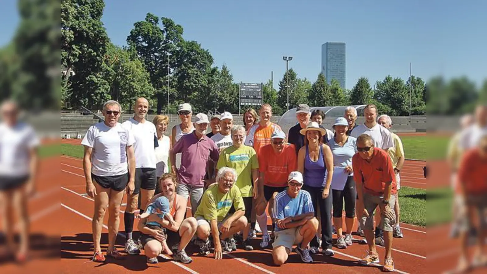 Die sportlichen Leistungen der Bürger und der Politiker wurden auf den Prüfstand gestellt. 	 (Foto: VA)