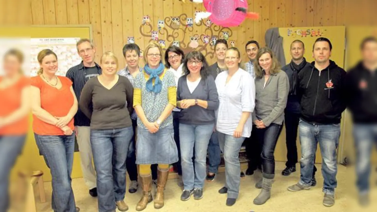 Werden das Kindergartenteam nach Kräften  (Foto: der Elternbeirat des Evangelischen Kindergartens Poing.	Privat)