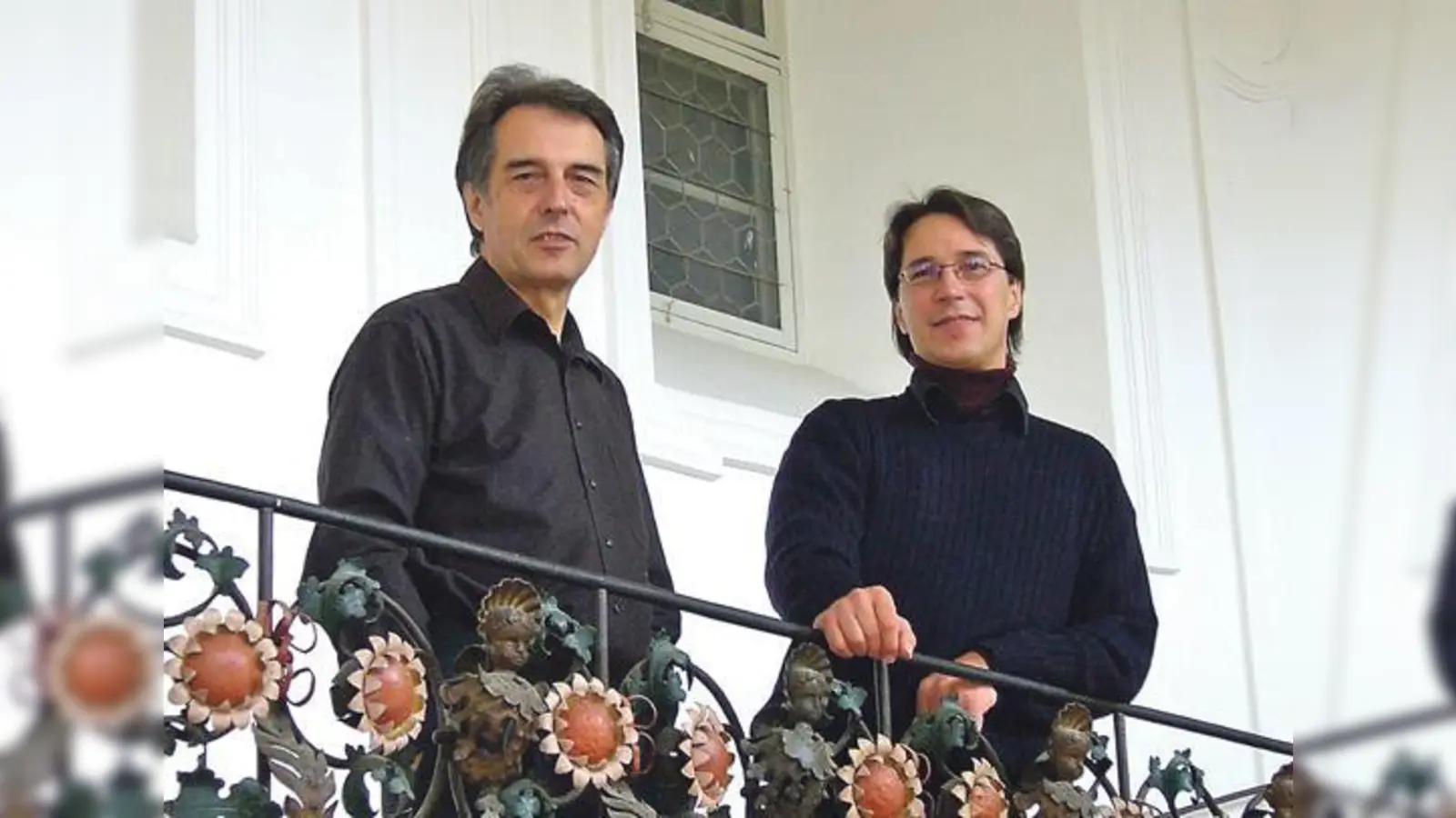 Edgar Gredler und Walter Kirchmair werden für einen musikalischen Genuss der Extraklasse sorgen (v.l.n.r.).	 (Foto: Va)