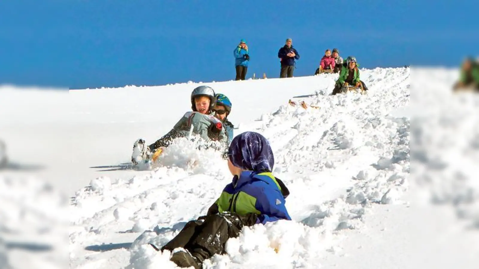 Eine Gaudi für Groß und Klein: Im Winter ist »draußen« viel zu erleben.	 (Foto: Privat / dav)