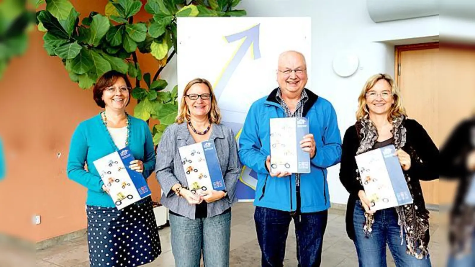 Angelika Rettenbeck, Barbara Sporrer, Anton Rottenkolber und  Carmen Schmid (v. l.)	 (Foto: Woschée)