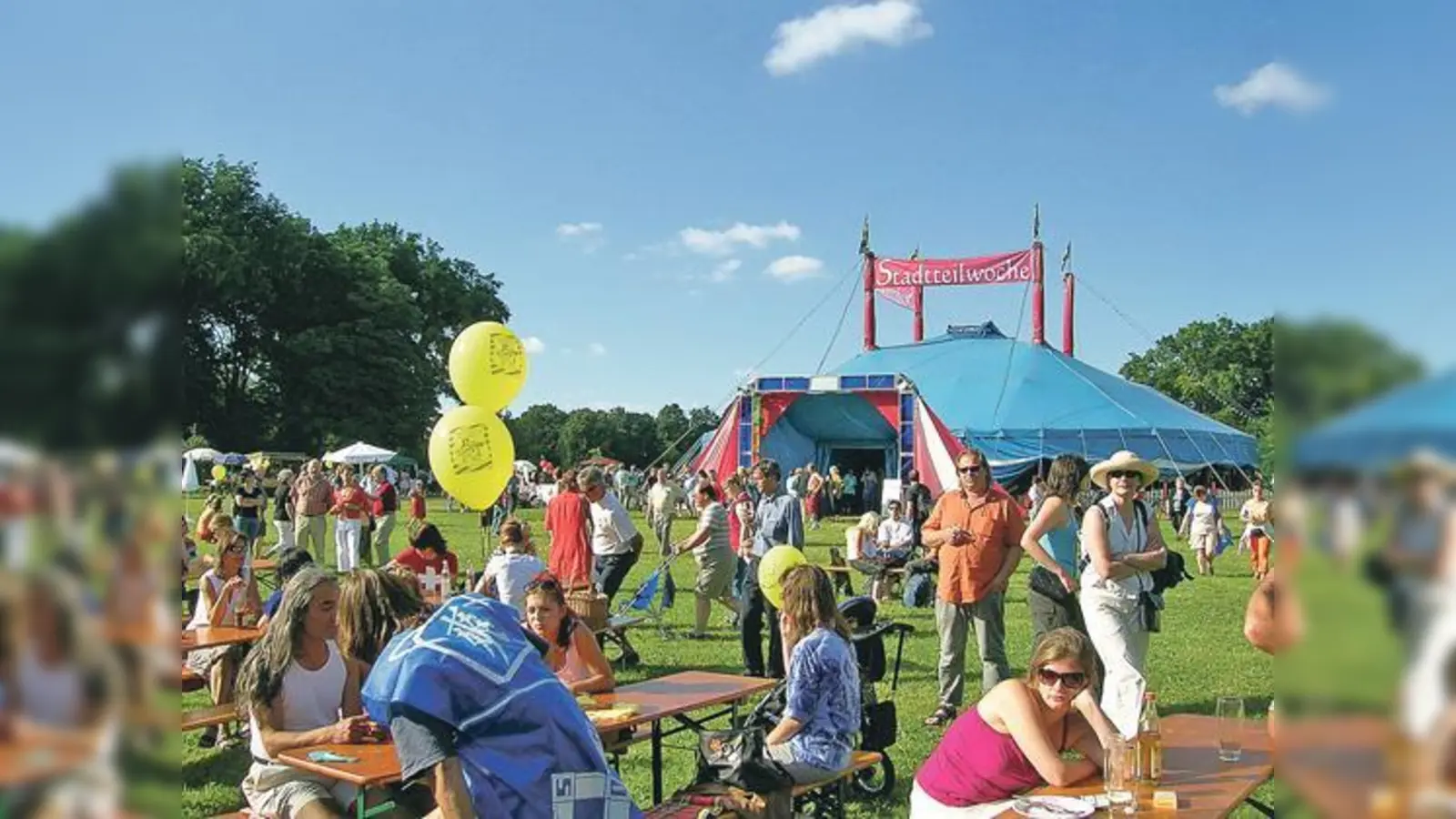 Seit 1977 gehören die Stadtteilwochen mit ihrem Unterhaltungsprogramm fest zum Münchner Leben. 	 (Foto: Archiv)