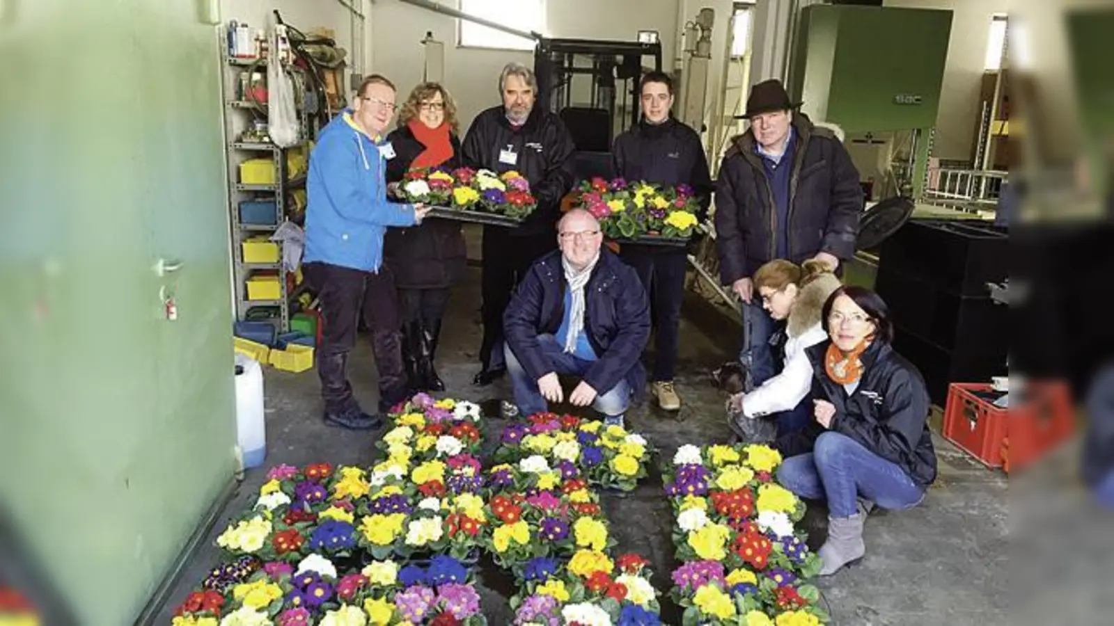 3. Bürgermeister Thomas Reichel, Frauenunionsvorsitzende Susanne Wieser, Ortsvorstand Dietrich Keymer, Sebastian Wieser, Ernst Weidenbusch (MDL) Ehefrau Claudia, Gemeinderäte Gerlinde Stießberger und Gemeinderat &amp; Geschäftsführer Alois Rath.  (F.: privat)