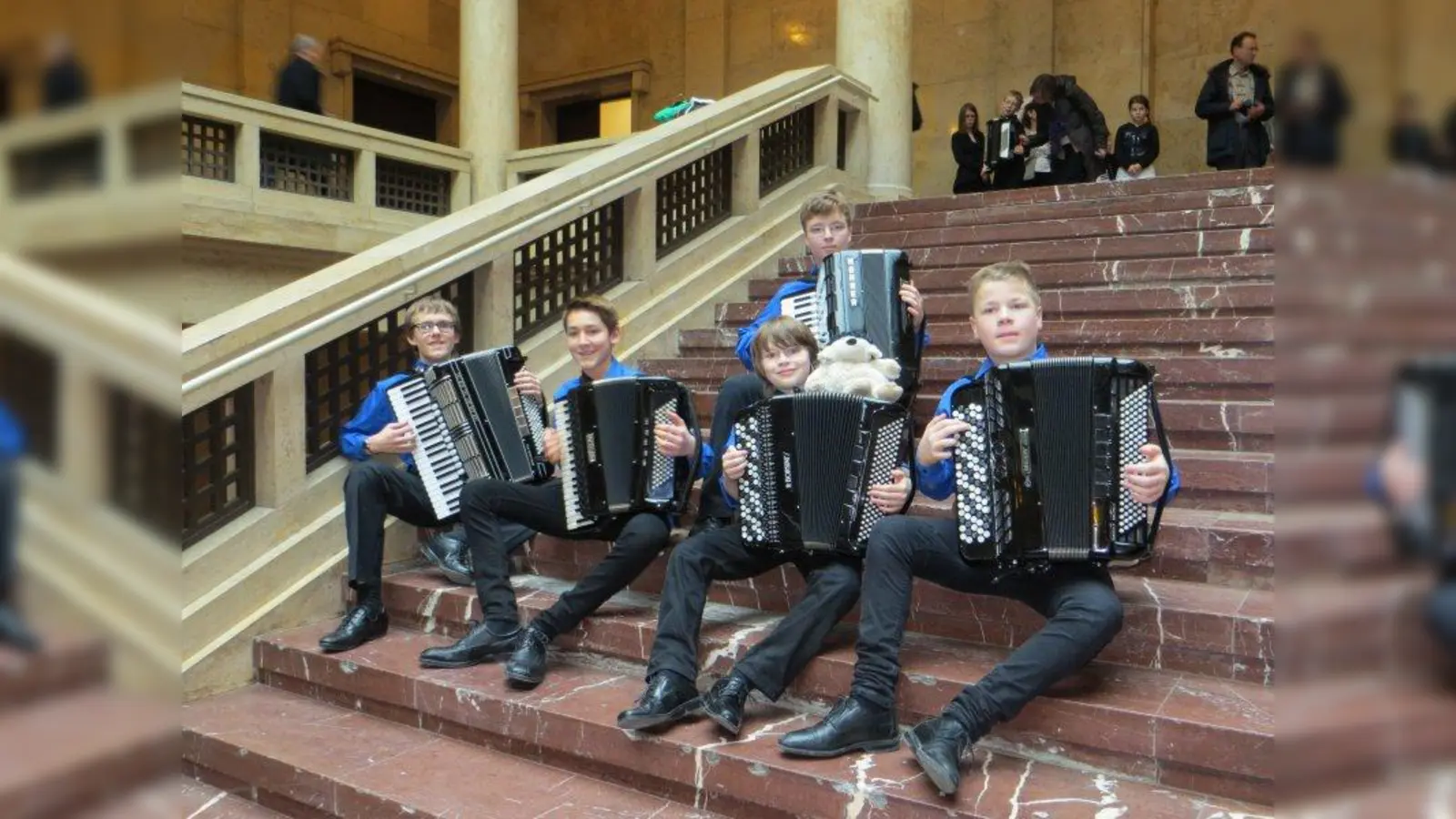 Mit spanischen Klängen konnte das Funtasten-Junior-Ensemble die Jury überzeugen. (Foto: pi)