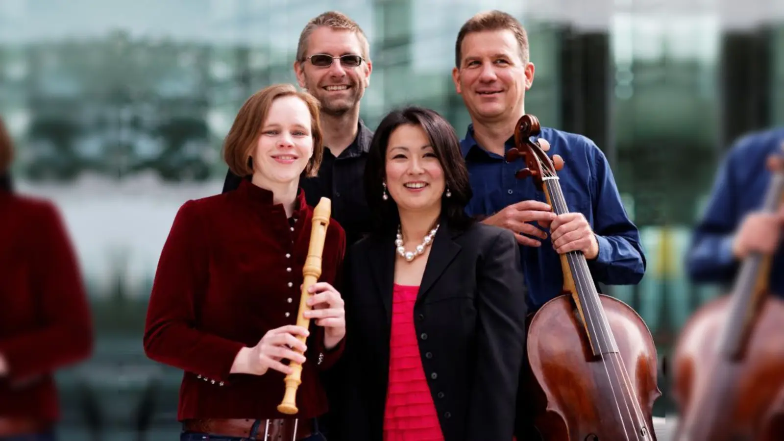 Regina Maier,  Masako Goda,  Philipp von Morgen und Max Hanft. (Foto: Gem)