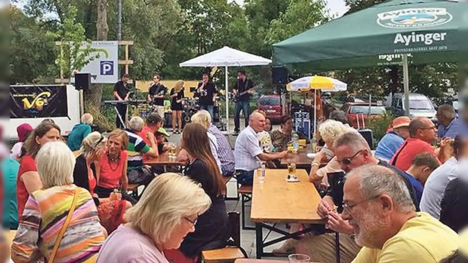 Viele Besucher kamen zum Geburtstag der Meile Moosach.	 (Foto: VA)
