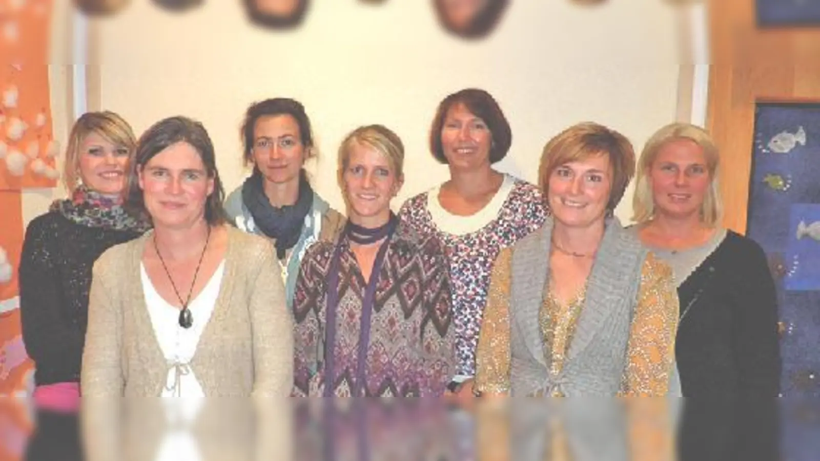 Der neue Elternbeirat des BRK-Kindergartens für das neue Kindergartenjahr.	 (Foto: privat)