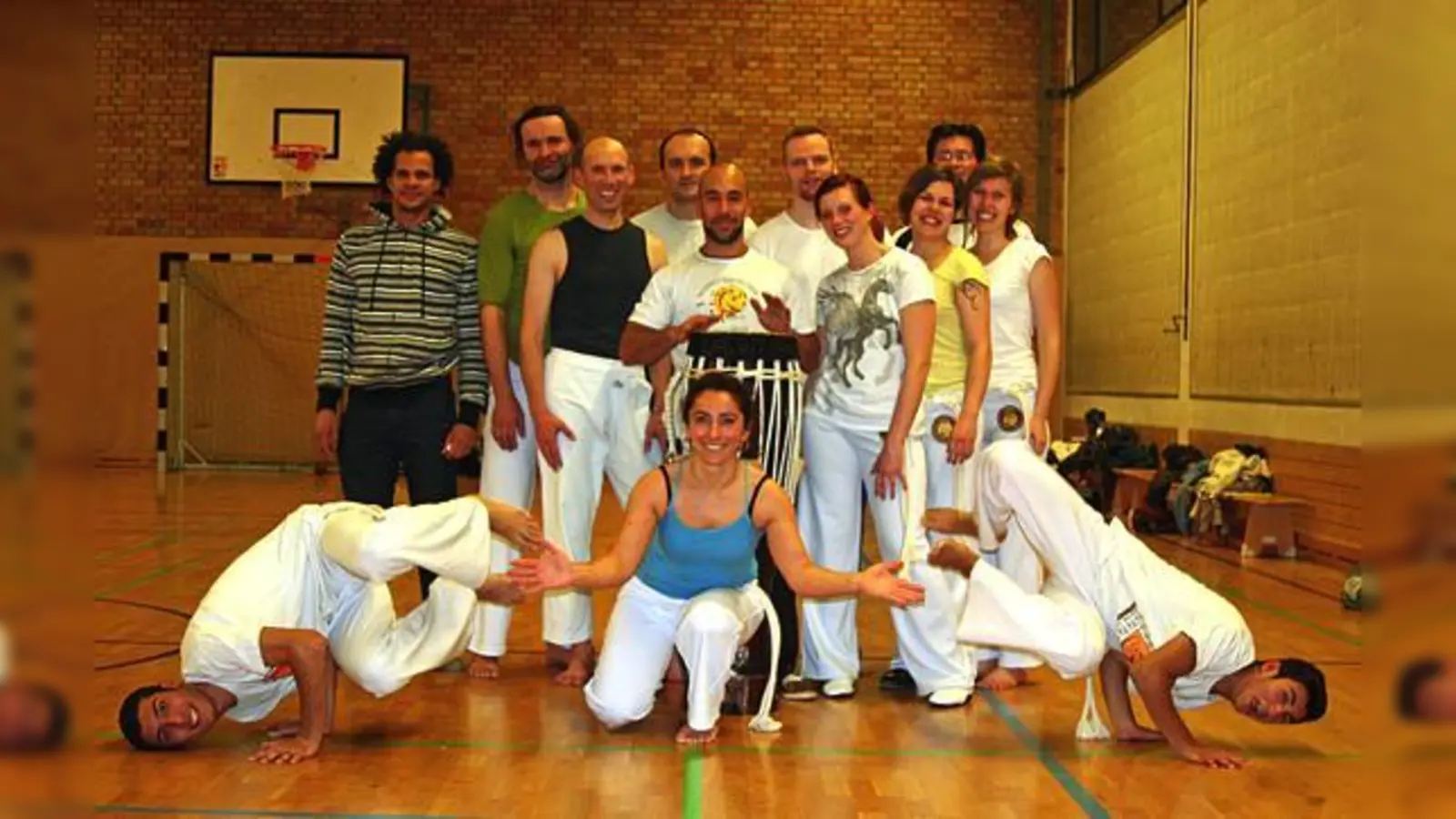 Die Sportfreunde Harteck beweisen immer wieder, dass Capoeira ein Sport ist, der Spaß macht.	 (Foto: VA)