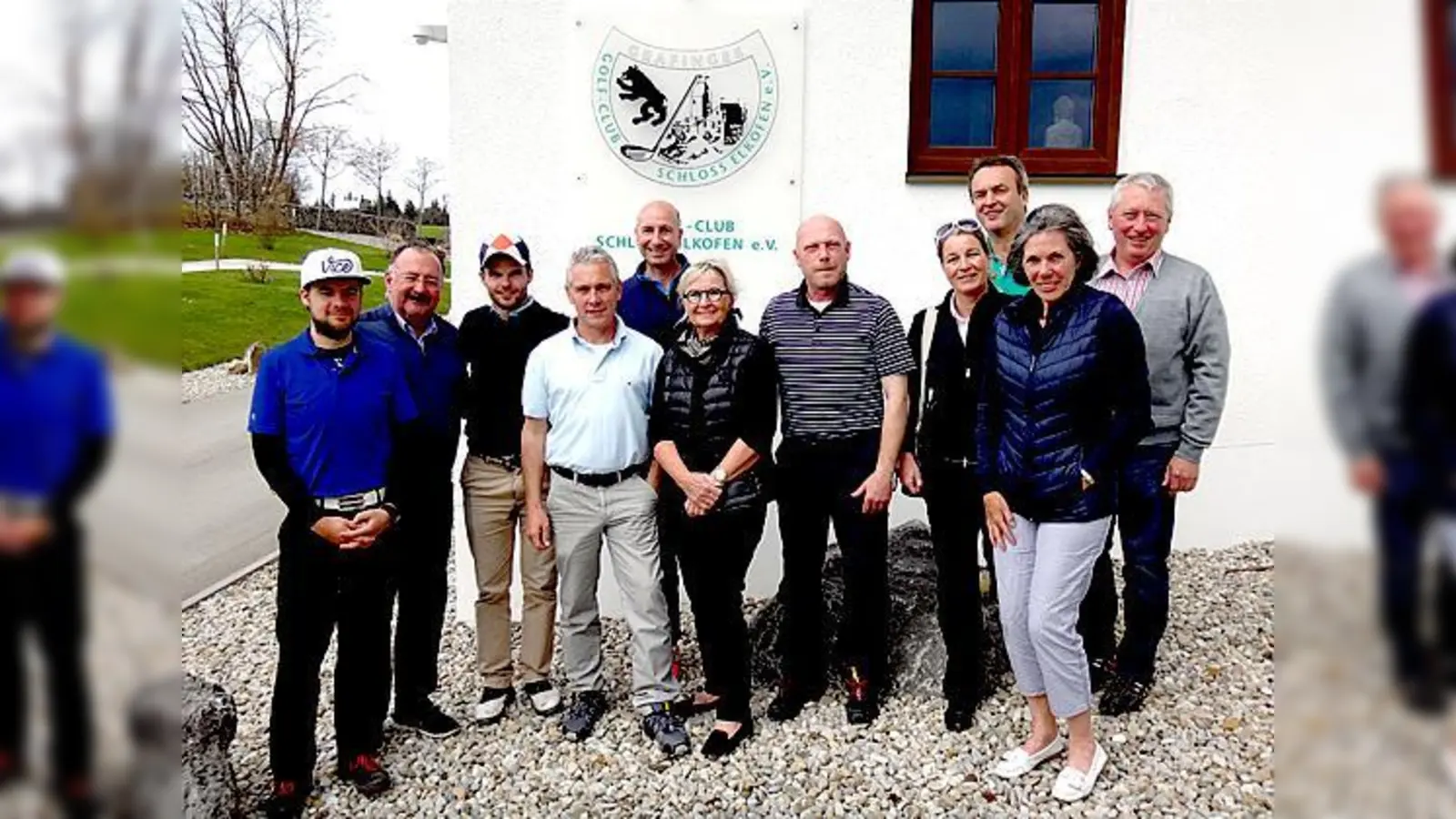Die Gewinner des »Angolfens« zeigten sich in einer beachtlichen Frühform.	 (Foto: Golfclub Schloss Elkofen)