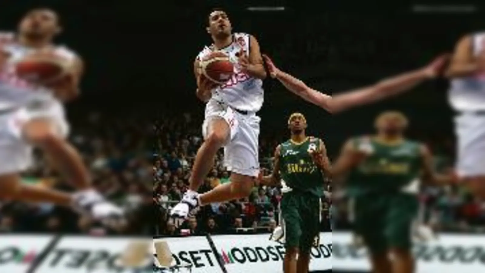 Robert Garrett, einer der Stars der Brose Baskets und in deutschen Nationalmannschaft, wird mit seinen sportlichen Einlagen auch die Fans in München begeistern.  (Foto: VA)
