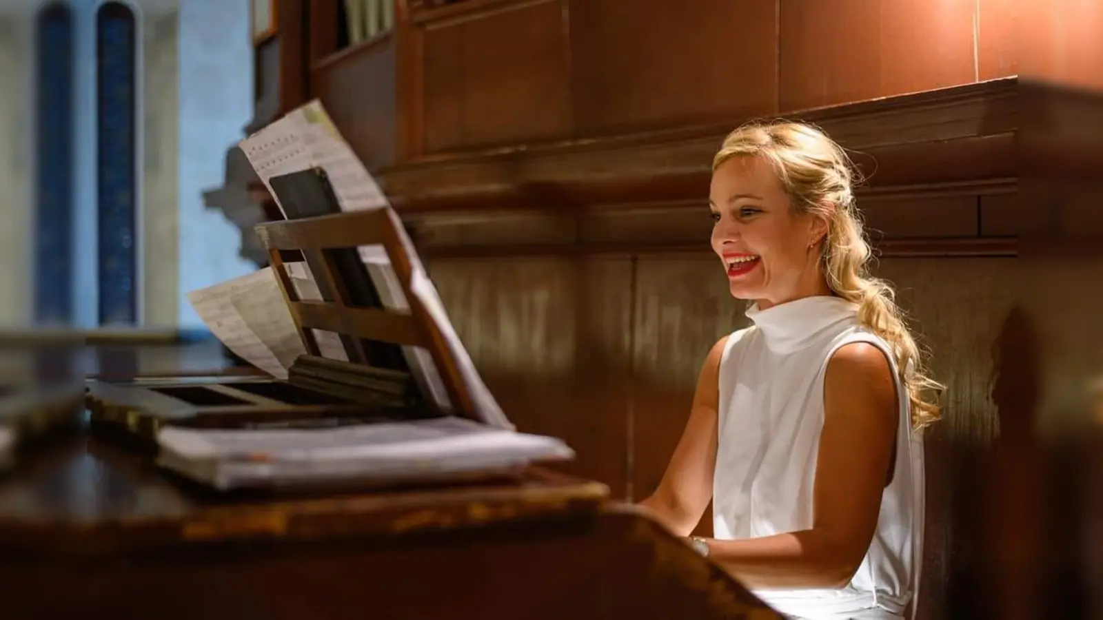 Die kroatische Organistin Ursa Ljuban wird mit ihrem Kollegen Umerto Kostanic auftreten. (Foto: Partnerschaftsverein)