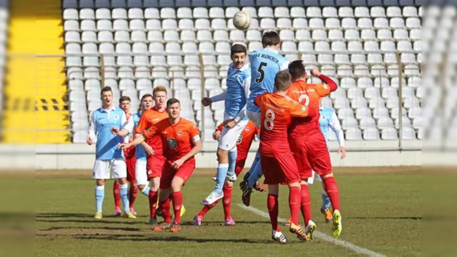 Führungstreffer: Christoph Greger (Nummer 5).  (Foto: A. Wild)