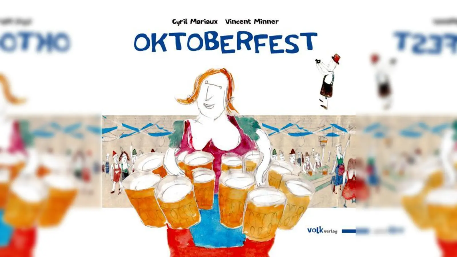 Mit Charme und Esprit zeigen zwei Franzosen den Wahnsinn Wiesn.  (Foto: Verlag)