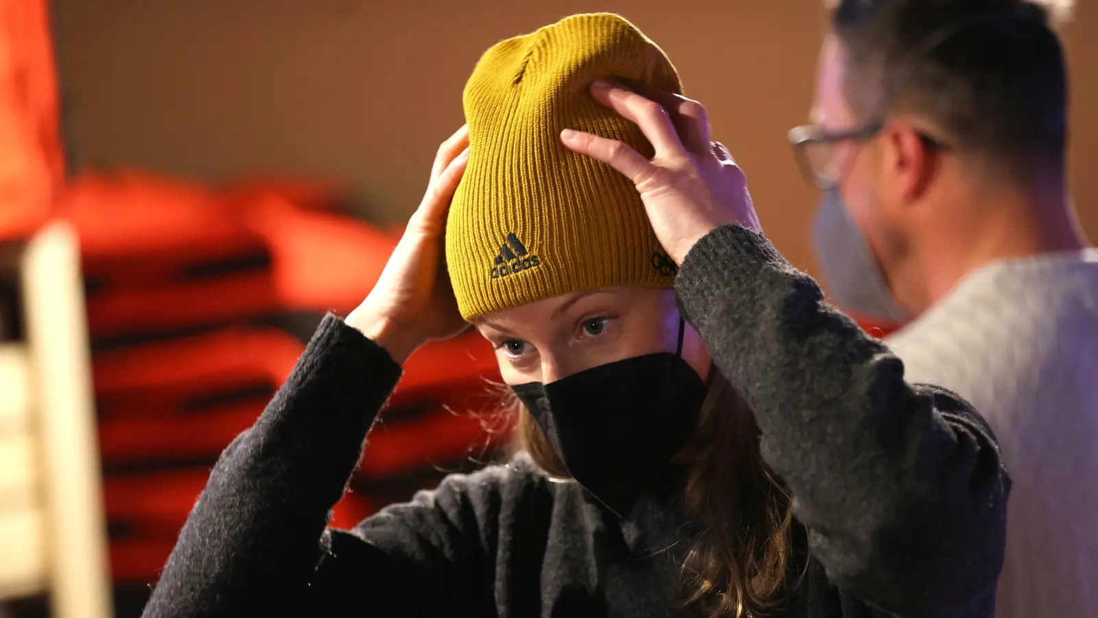 Slalom der Frauen bei Olympia: Lena Dürr schlitterte nur knapp an der Medaille vorbei. (Foto: Team Deutschland/ Karl-Josef Hildenbrand)