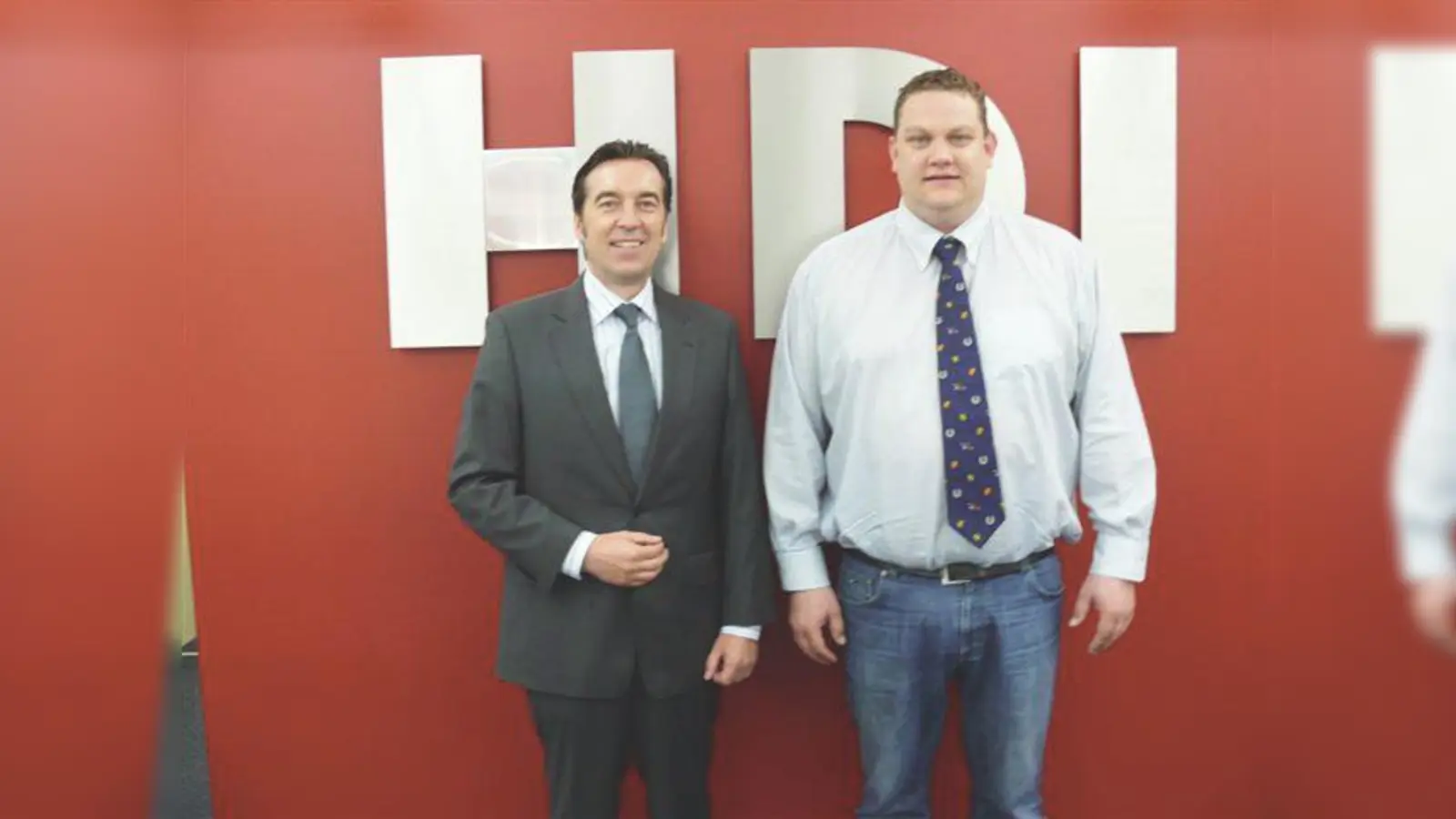 Franz Endlein, HDI Geschäftsstellenleiter München Sebastian Riepelsiep, HDI Berater Geschäftsstelle Obermenzing