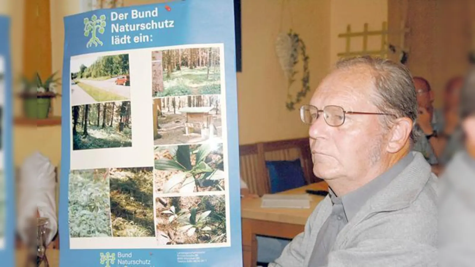 Gert Vogel vom Bund Naturschutz glaubt, dass mit dem Kletterwald »Natur verkauft« würde.  (Foto: js)