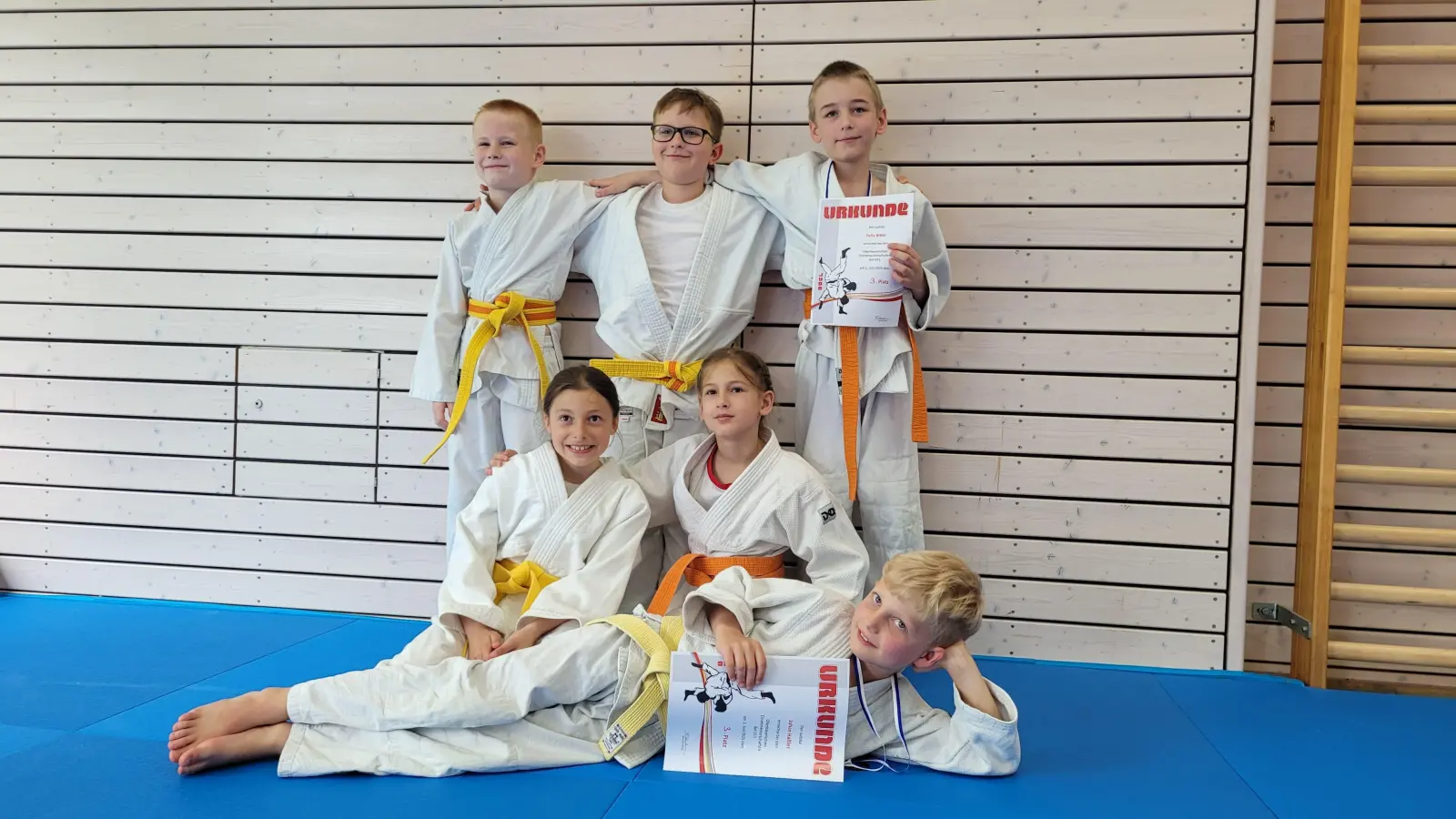 Bei der U11 Meisterschaft in Moosburg zeigten sich die jüngsten Judoka in Bestform. (Foto: TSV Grafing)