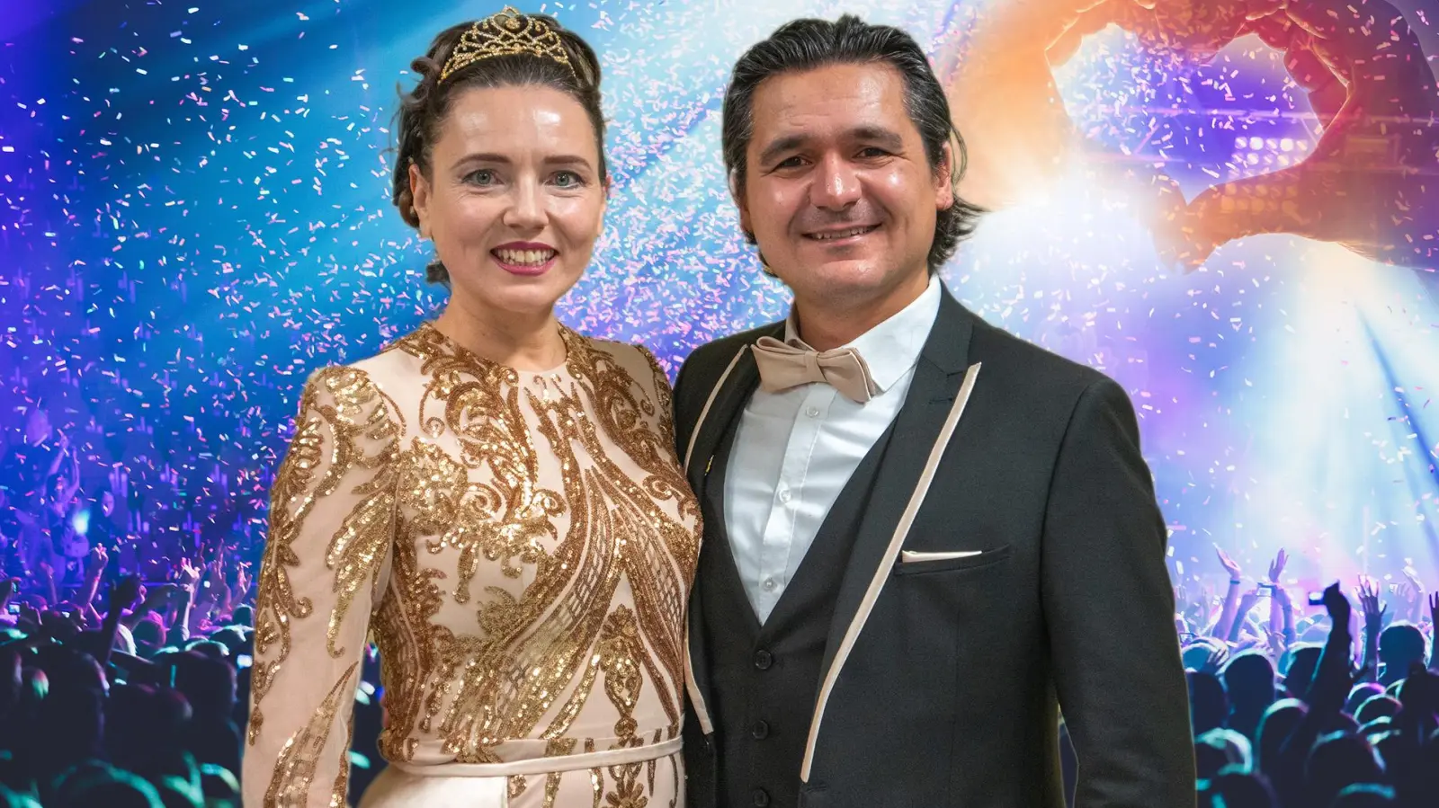 Beim Faschingstreiben am Rotkreuzplatz wird u.a. das Prinzenpaar Ludmilla I. und Erol I. des Faschingsclubs Neuhausen auftreten. (Foto: FC Neuhausen)