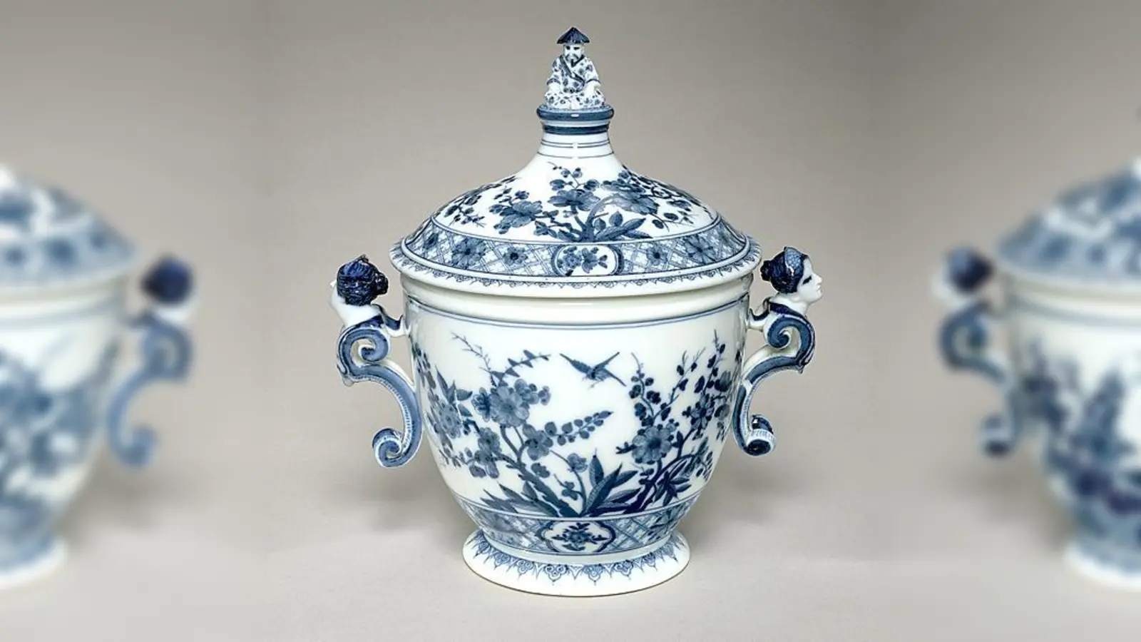 Eistopf, Porzellanmanufaktur Meißen, um 1728 bis 1730.  	 (Foto: © Bayerisches Nationalmuseum München)