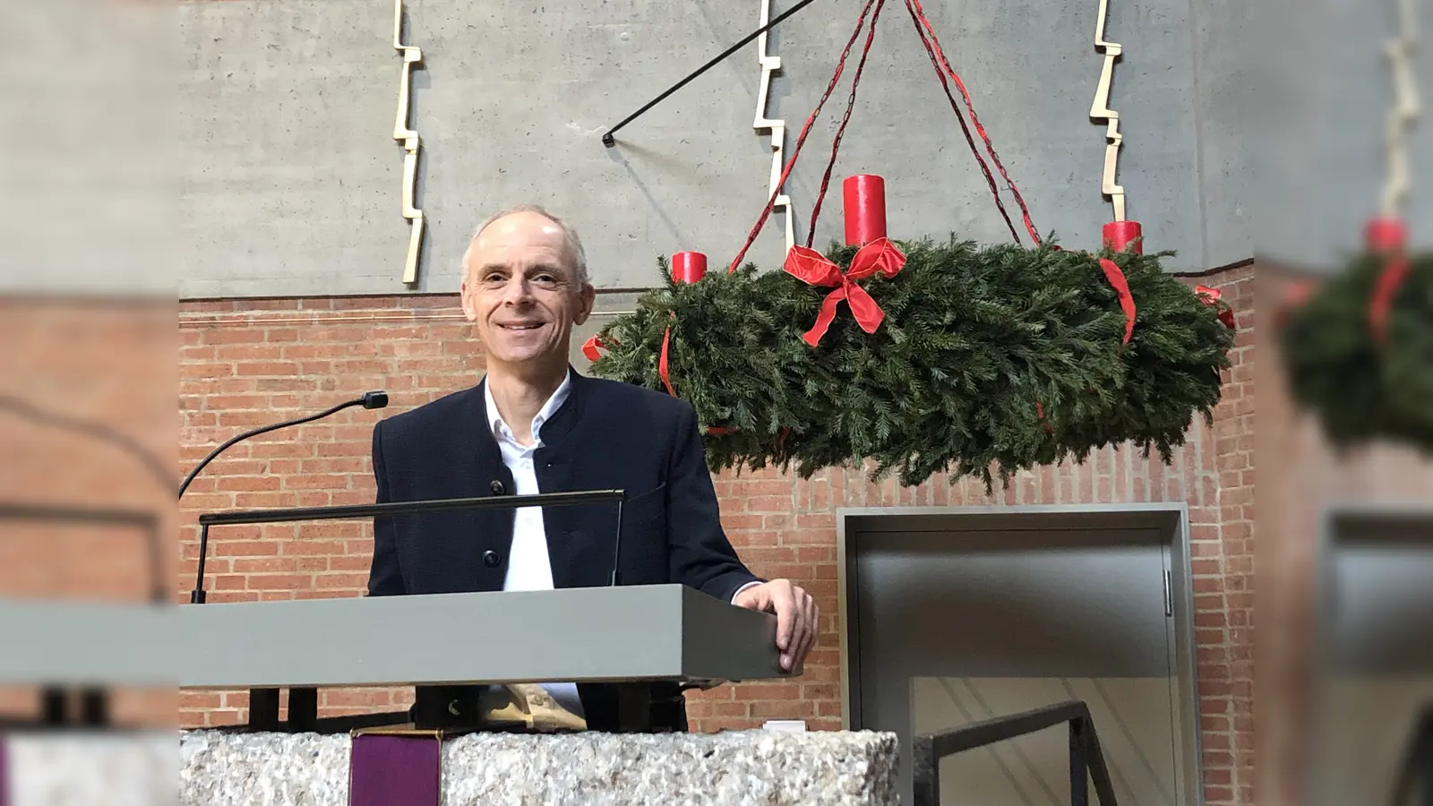 Dekan Mathis Steinbauer hat für die Leser des Südost-Kuriers seine Gedanken zum Fest niedergeschrieben. Er lädt alle ein, sich vom Wesen der Weihnacht berühren zu lassen. (Foto: hw)