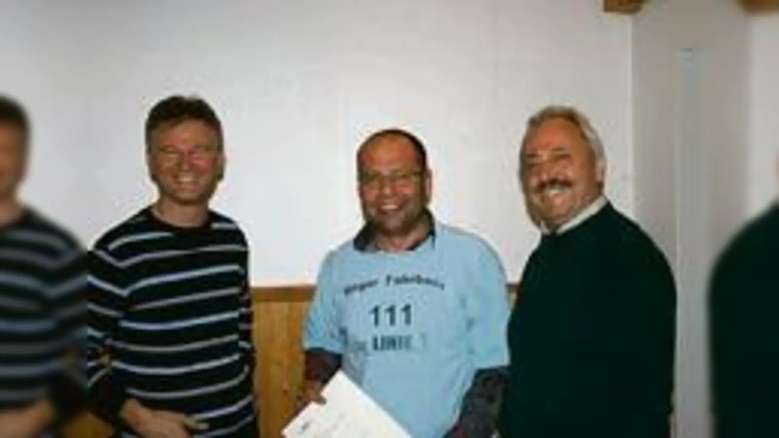 Am 11. November: 111. Mitglied der »Linie 1« feierlich begrüßt.	  (Foto: VA)