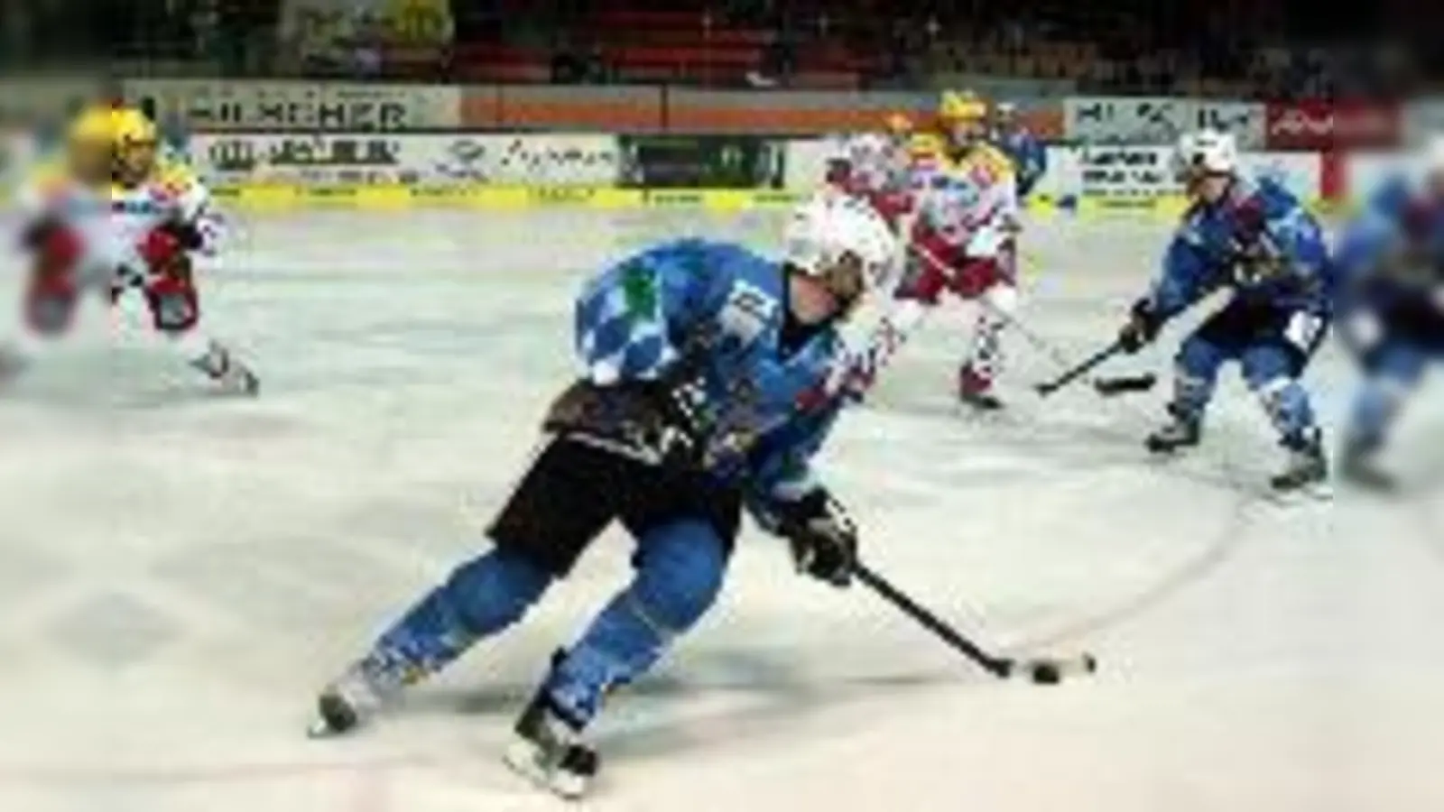 Leidenschaftlich hat der EHC gegen Landshut gespielt, gereicht hat es trotzdem nicht für den Lieblingsfeind.  (F.: hh-muc)