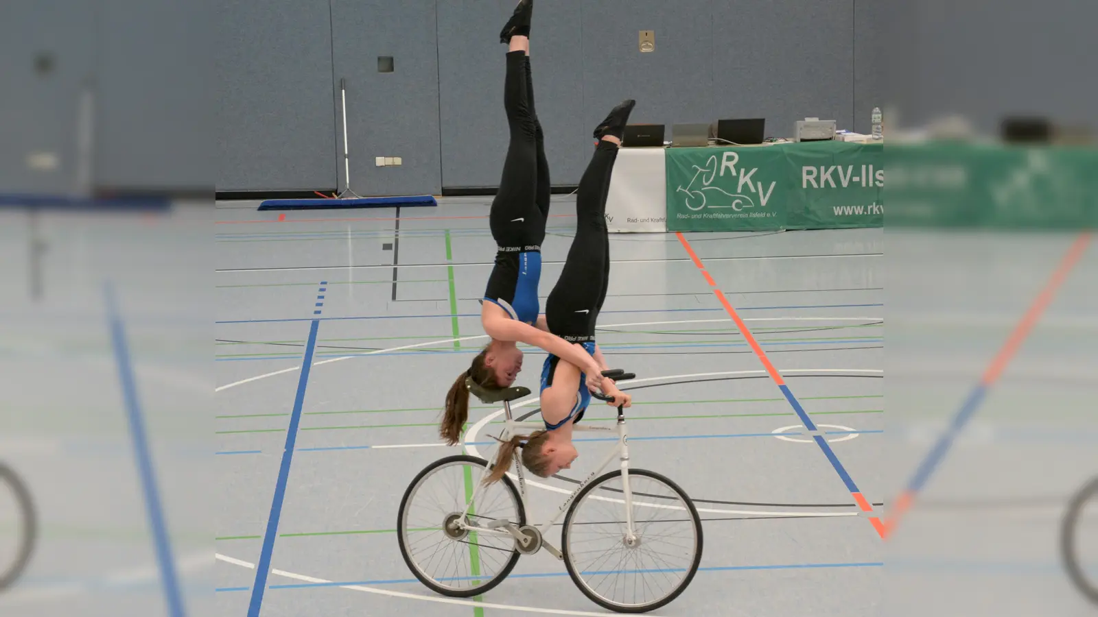 Emily Brenner und Lea Steger gehen für den Gastgeber RSV Schleißheim an den Start.<br> (Foto: Verein)