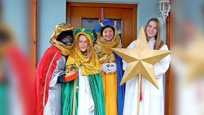 Auch in Ottendichl und Salmdorf waren die Sternsinger fleißig unterwegs.	 (Foto: privat)