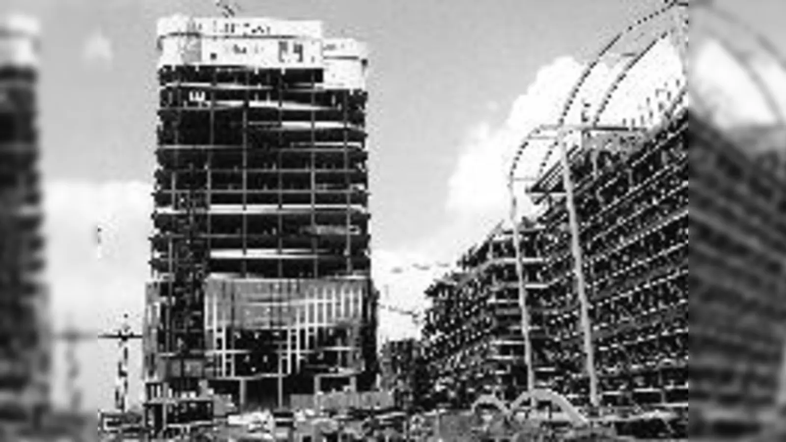 Für viele ist es noch schwer vorstellbar, dass das einmal das höchste Gebäude Bayerns sein soll.	 (Foto: Uptown)