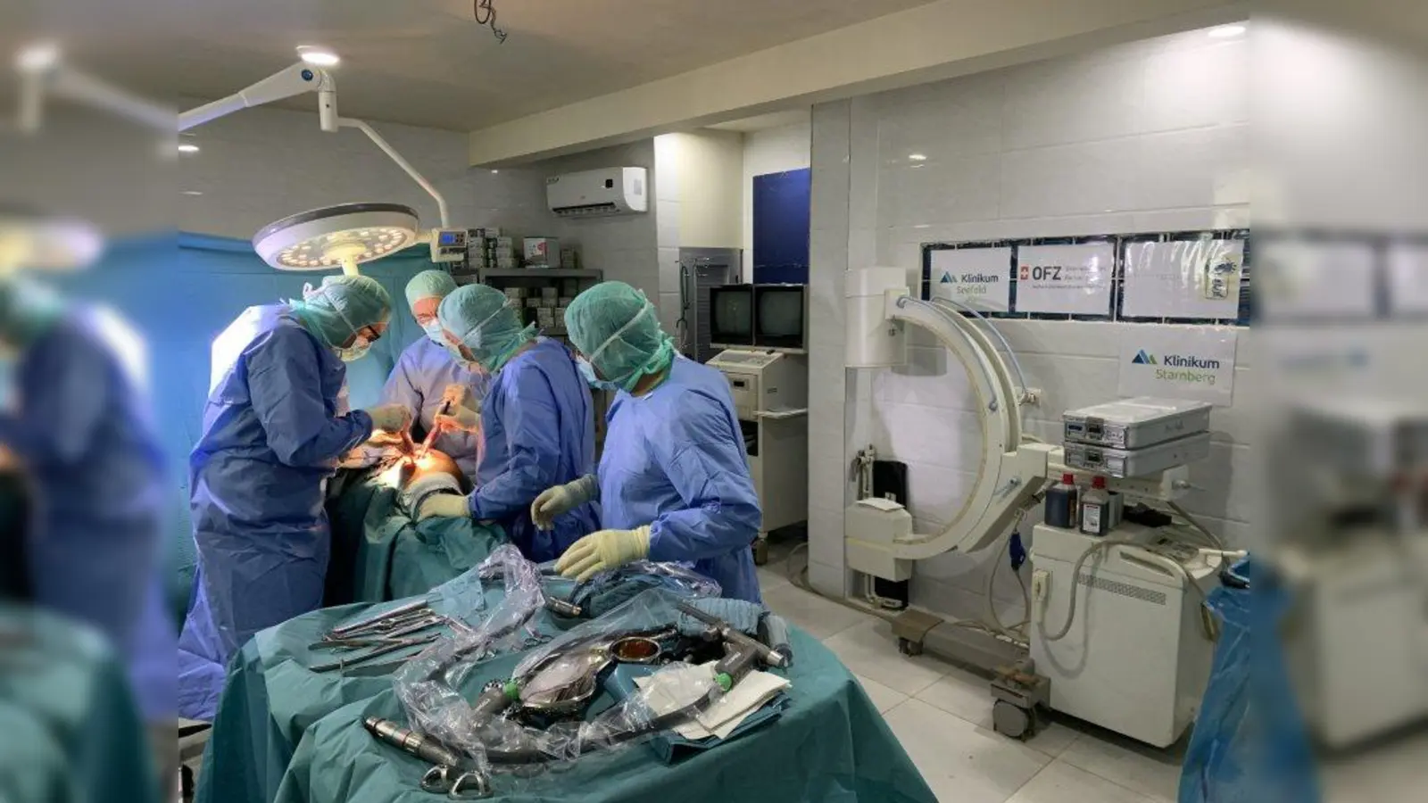 14 OPs führte das Team in zehn Tagen ehrenamtlich durch. (Foto: Bachfischer)