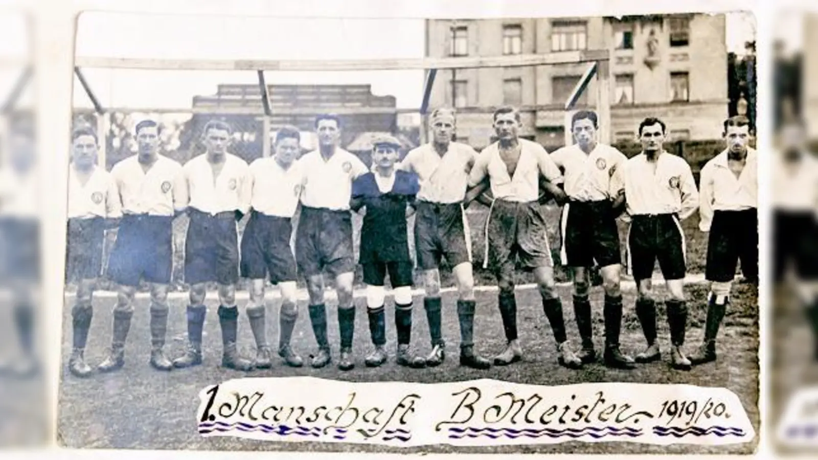 Seit 100 Jahren wird beim FC Sportfreunde der Fußballsport hochgehalten, hier eines der wenigen Dokumente aus den Gründerjahren.	 (Foto: VA)