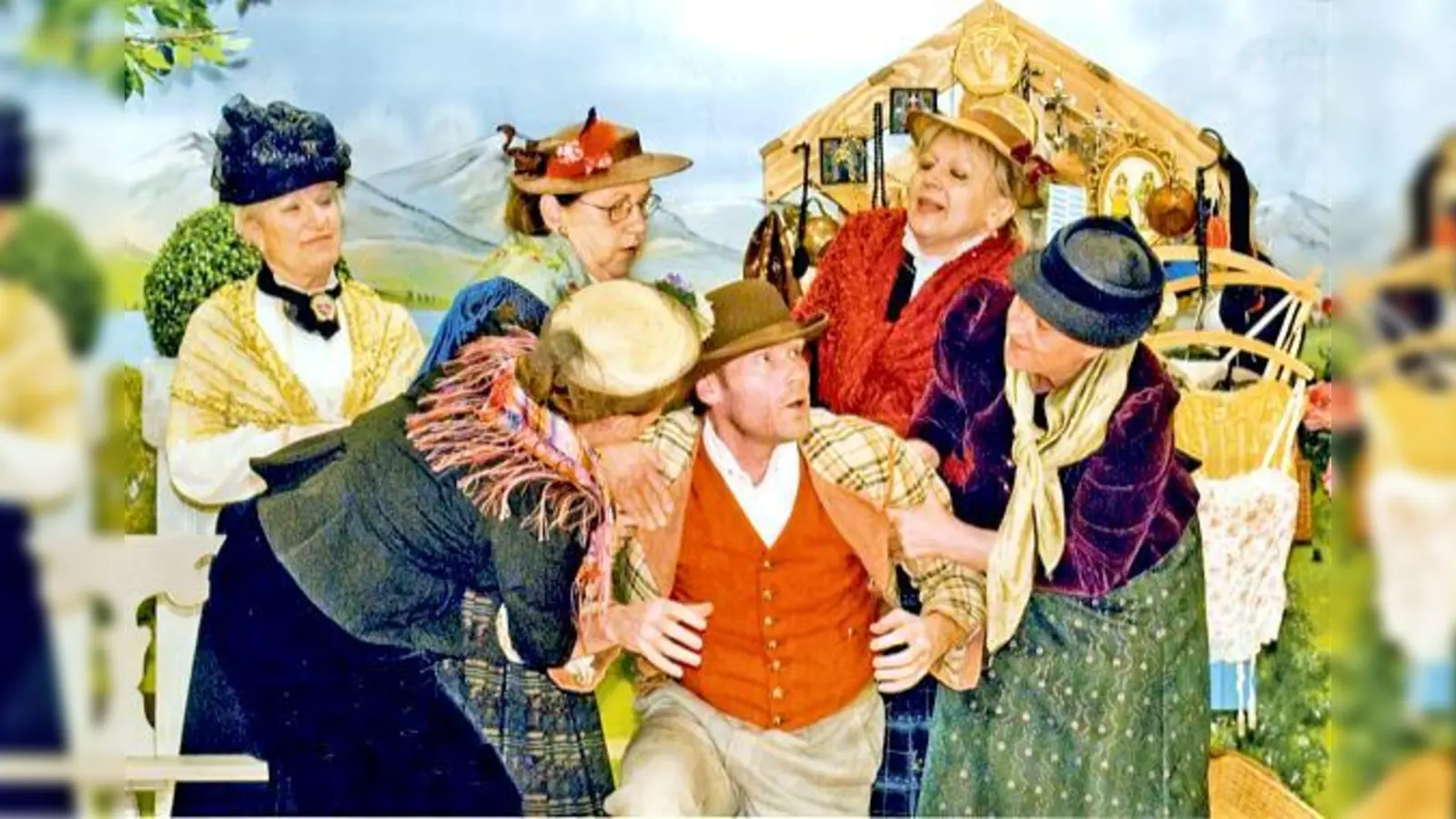 Das Feldmochinger Volkstheater präsentiert am Sonntag gegen 13.45 Uhr das Stück »Die letzte Gemeinderat-Sitzung« in der Mehrzweckhalle. 	 (Foto: Verein)