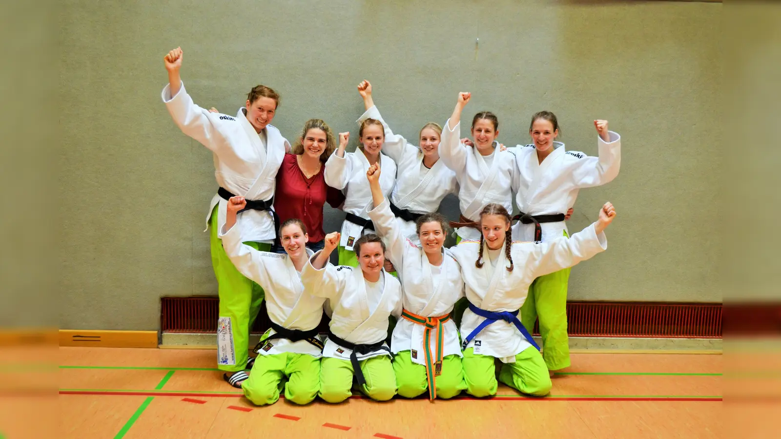 Die Judodamen aus Holzkirchen konnten in Ingolstadt einen großen Erfolg feiern. (Foto: VA)