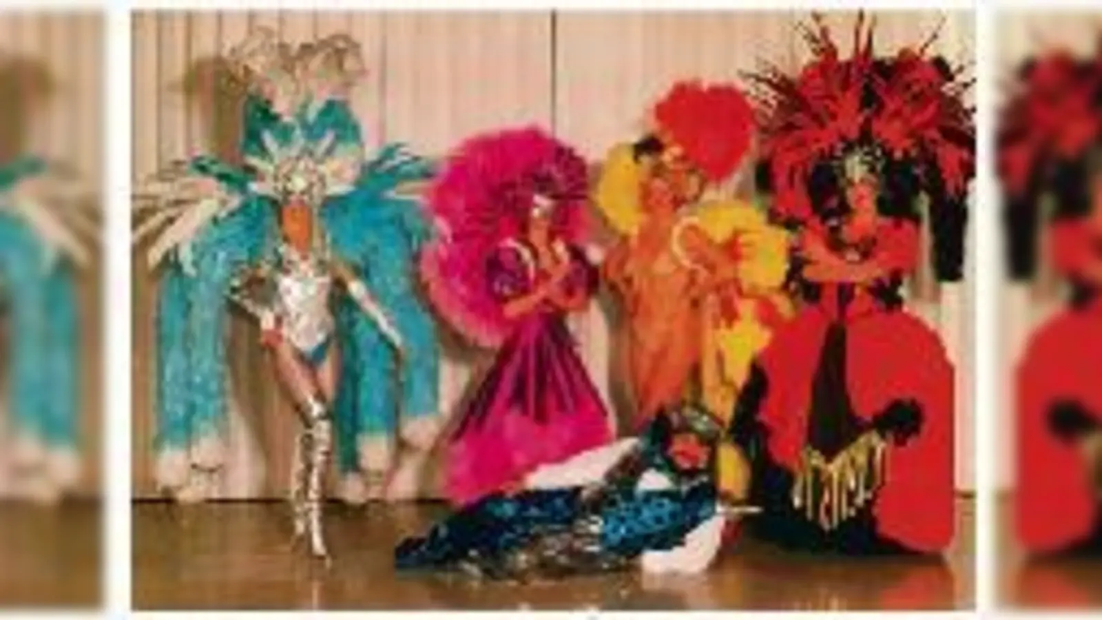 Seit Jahren im glinzernden Farbenrausch: Das amtierende Prinzenpaar 2008 des Moosacher Faschingsclubs begeisterte die Zuschauer genauso wie die Gruppen aus den Jahren 1994 (Foto) und 2002.			  (Foto: Verein)