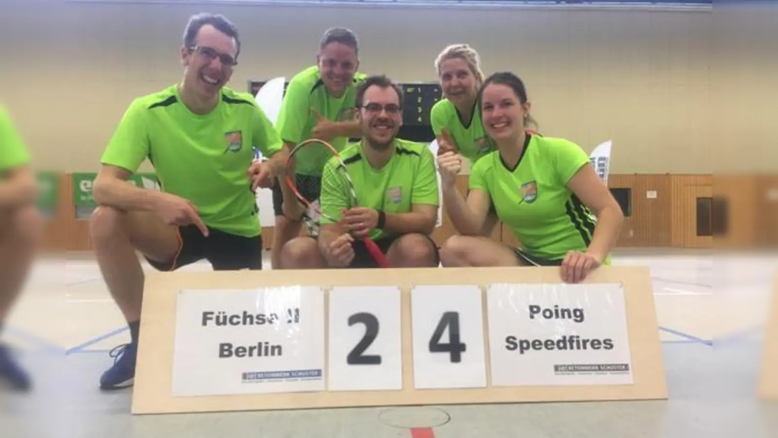 Die Poinger Sportler können zurecht stolz auf die von Ihnen erbrachte Leistung sein.	 (Foto: VA)