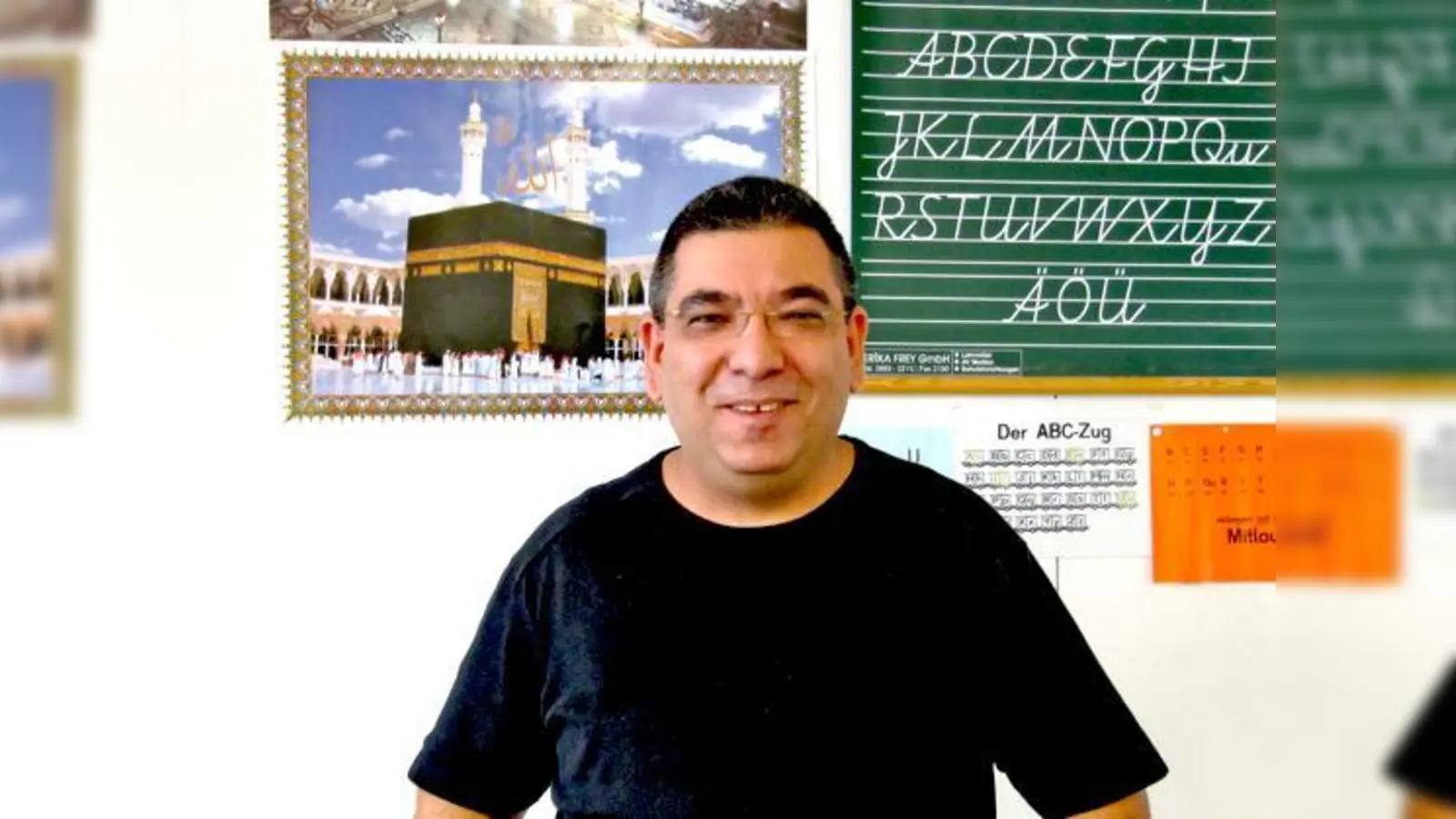 Oguzhan Öktem ist der Sprecher der Muslime in Taufkirchen, die auf eigene Rechnung und Verantwortung eine Moschee errichten wollen. 	 (Foto: H. Woschée)