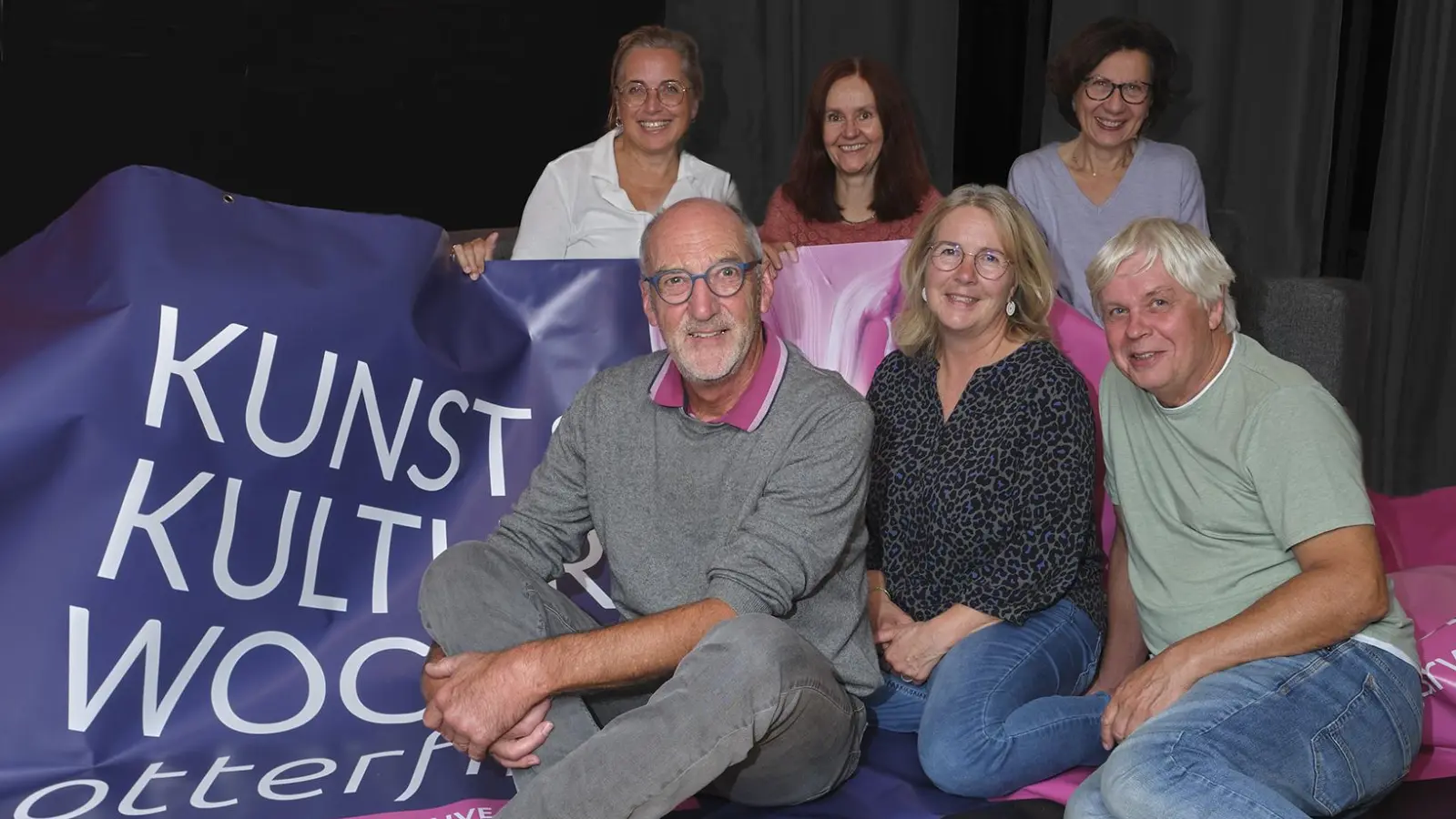 Das Orga-Kernteam freut sich auf viele Besucher bei der Kulturwoche (v.l.): Manfrend Lenzer , Ingrid Eder, Christoph Peklo, Ivana De Faveri, Gabriele Hofweber, Marion Wessely.  (Foto: Manfred Lenzer)