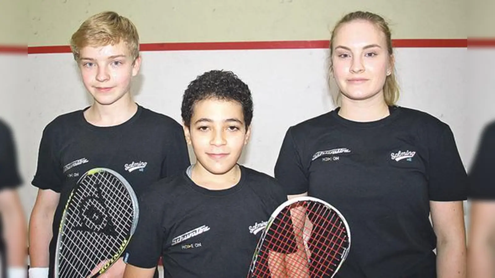 Die Taufkirchene Squash-Jugend schlug sich bei den Bayerischen Squashmeisterschaften hervorragend. (Foto: VA)