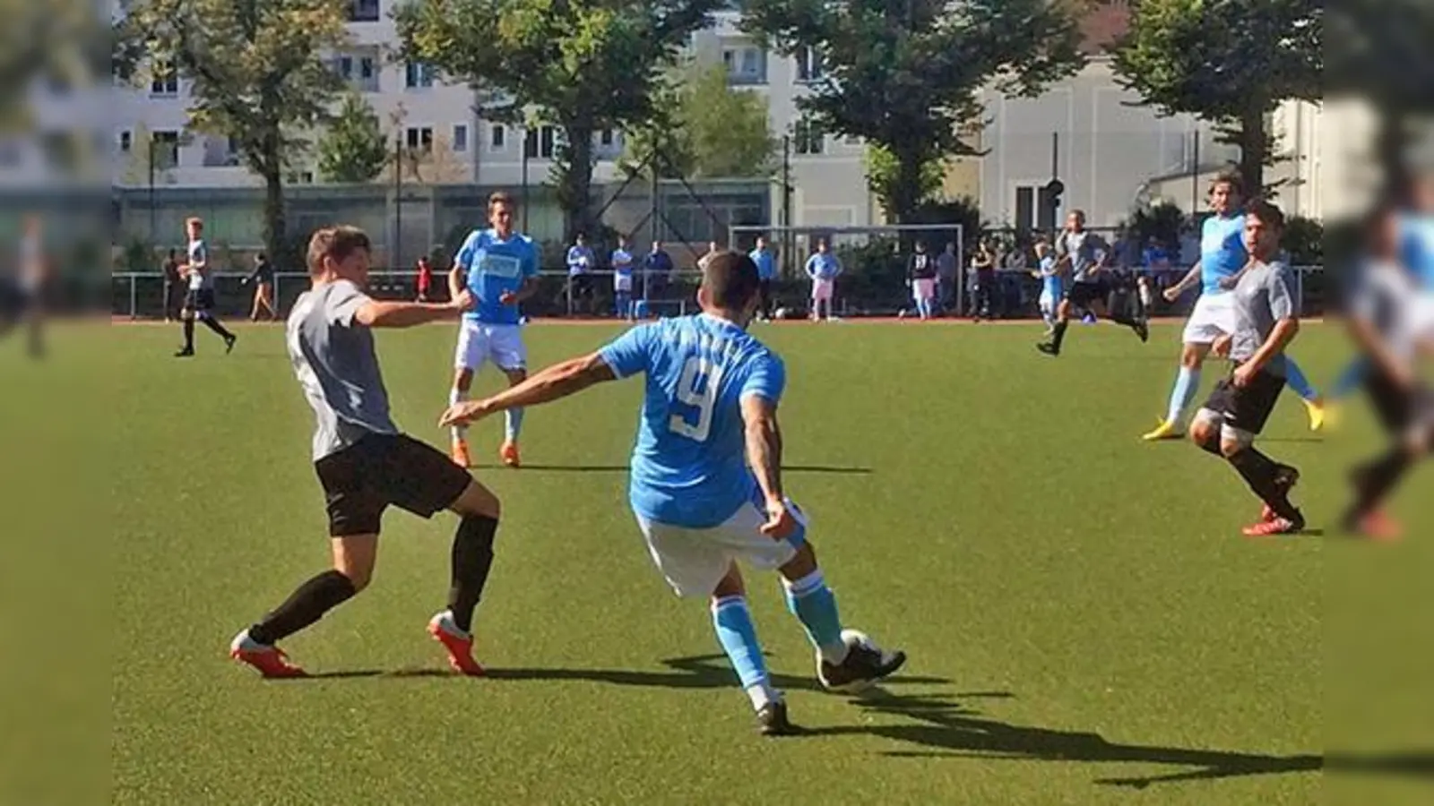 Torschütze gegen den TSV München-Ost: Slobodan Disic (Nummer 9).  (Foto: as)
