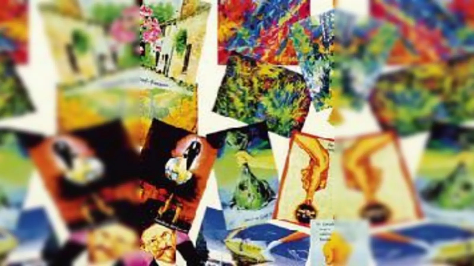 Ein Ausschnitt der vier Malzyklen des Künstlers: Mensch und Natur, Mediterrane Motive, Valentin und Fantasia.  (Foto: VA)