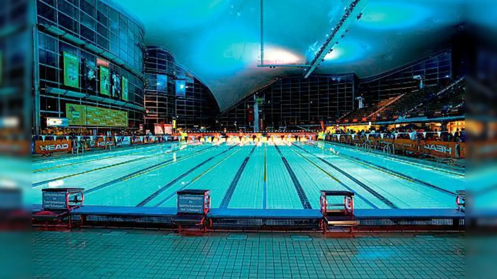 Das Head Trophy International Spring Swim Festival findet in der Olympia Schwimmhalle statt.	 (Foto: VA)